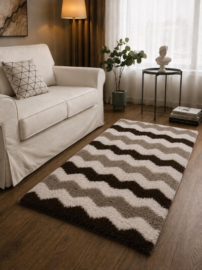 Коврик прикроватный Зигзаг Colorful Home 90х200см (в ассортименте)