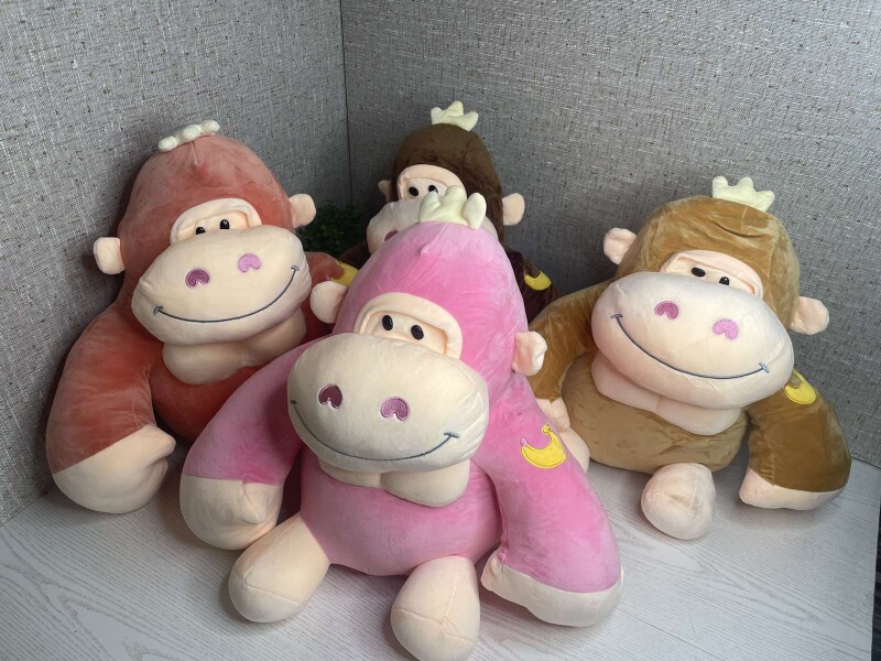 Плед - мягкая игрушка Гориллы 