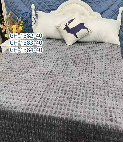 Плед-покривало з бамбукового волокна "Colorful Home" 200х220 Графит