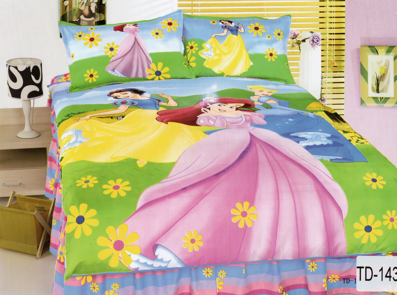 Комплект детского постельного белья Elway №143 (принцессы)