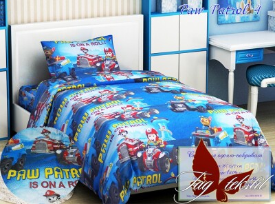 Стеганна покривало-ковдра Щенячий патруль