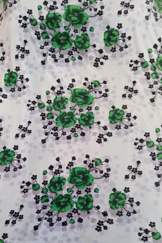 Плед із мікрофібри Elway "Маки зелені"