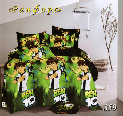 Детское полуторное постельное белье Тет-А-Тет Ранфорс "Бигфут" №859