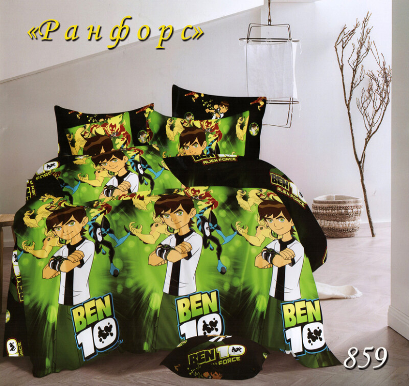 Постільна білизна дитяча Тет-А-Тет Ранфорс "Бігфут" №859