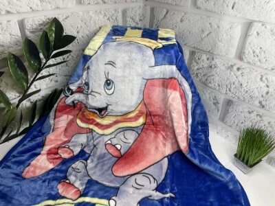 Плед дитячий ELWAY 110х140 (Слоник)