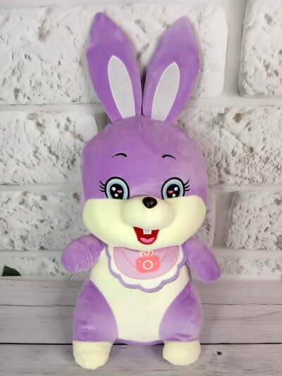 Плед - м'яка іграшка "Зайчик посміхашка"