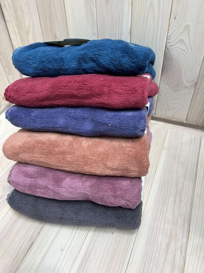 Полотенце флисовое Банное 70х140см 1шт. 