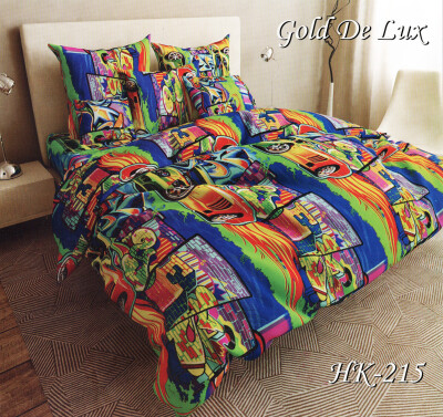 Півторна постільна білизна Тет-А-Тет НК-215 (економ) (Автомобіль)