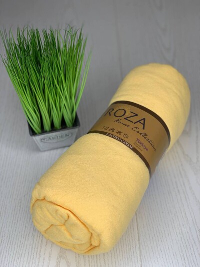 Махрове простирадло на гумці Roza 160х200+30 см №030