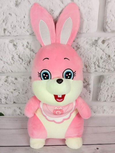 Плед - м'яка іграшка "Зайчик посміхашка"