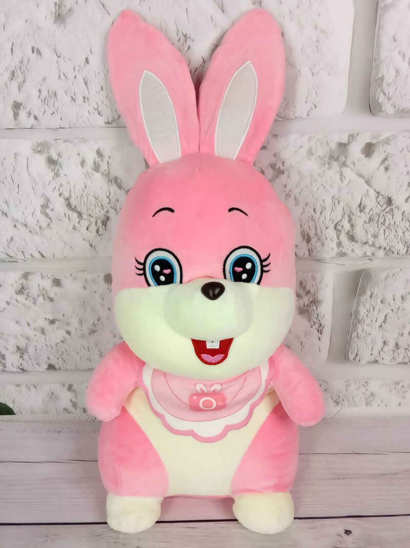 Плед - м'яка іграшка "Зайчик посміхашка"