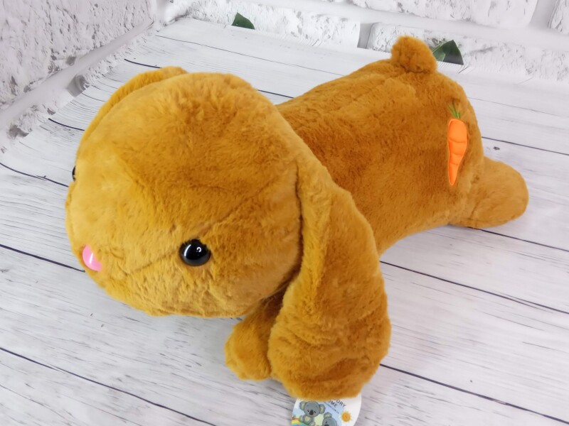 Плед - м'яка іграшка "Заєць лежачий"