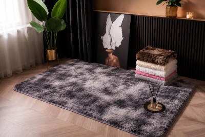 Коврик прикроватный Colorful Home 90х200см графит  (в ассортименте)