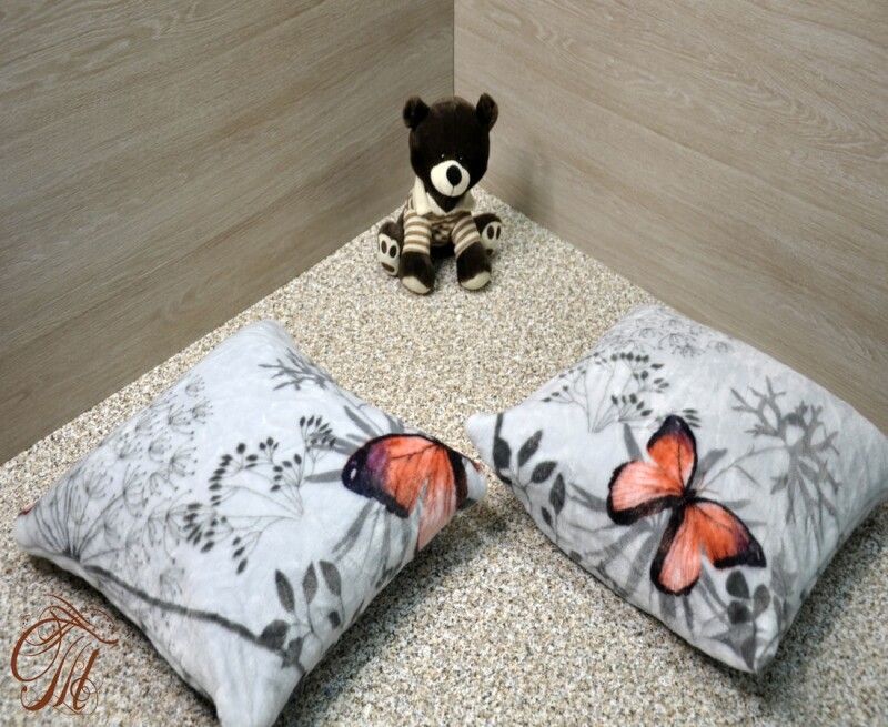 Наволочки декоративні Метелики 40*40 на блискавці