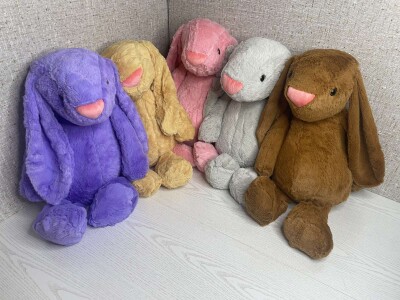 Плед - м'яка іграшка Зайчики висловухі