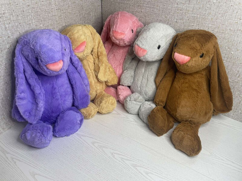 Плед - м'яка іграшка Зайчики висловухі