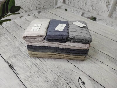 Кухонний рушник махровий "6318" 34х74см 12шт.