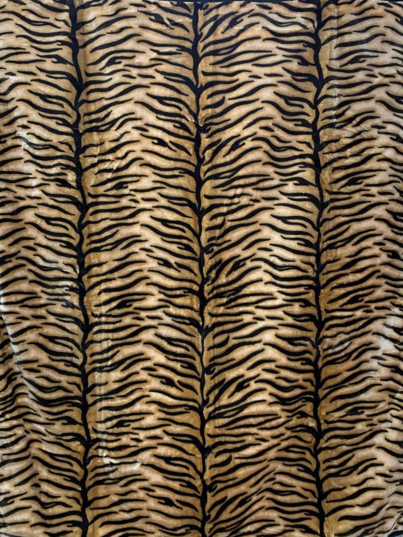 Плед акриловый облегченный True Love Букет (150x200) "Шкура тигра" 