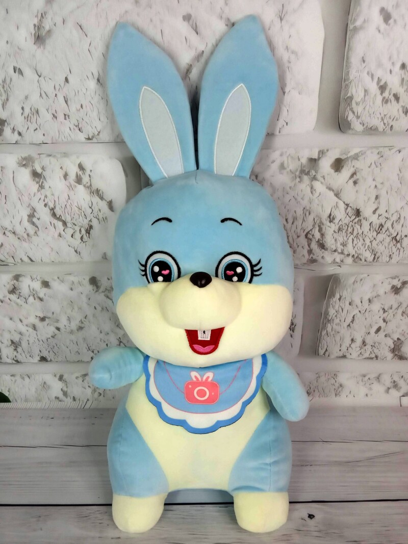 Плед - м'яка іграшка "Зайчик посміхашка"