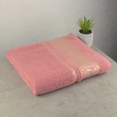 Полотенце банное 70x140cm "Узбекистан" (Коралловый)