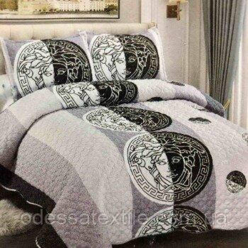 Покривало стьобане з наволочками 005