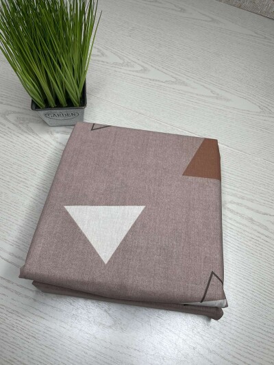 Простирадло на гумці з наволочками 180х200+20/наволочки 50х70 2 шт.№007