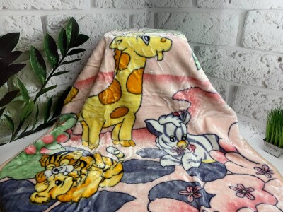 Плед дитячий ELWAY 110х140 (Звіринець)