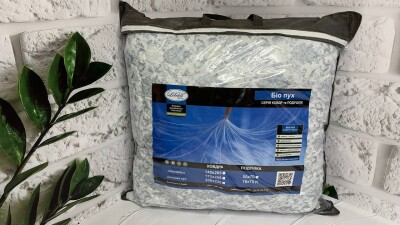 Подушка БІО ПУХ штучний пух. 70х70 «Аист»