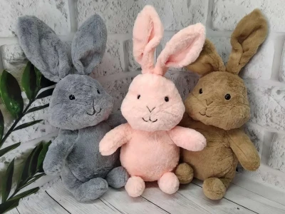 Плед - м'яка іграшка Зайчик 