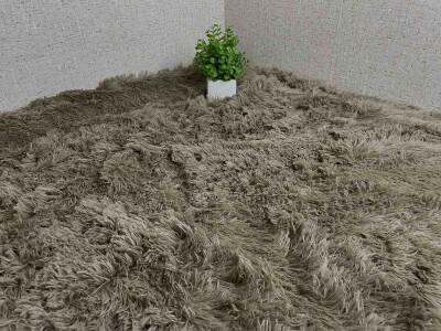 Покривало зі Штучного хутра Ведмедик-Травка "Мокко" Євро