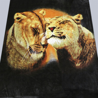 Плед із мікрофібри Elway "Леви"