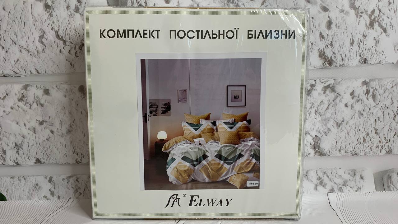 Комплект постельного белья полуторный Elway "EW-110"