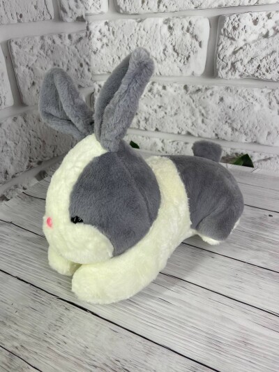 Плед - м'яка іграшка "Кролик лежачий"