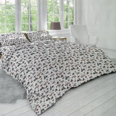 Півторна постільна білизна Тет-А-Тет Бязь "Іграшки"