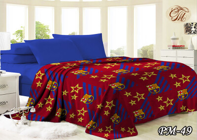 Плед флисовый 200х220 ❤️Барселона❤️