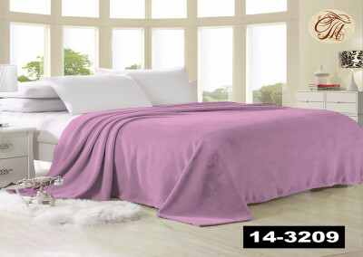 Плед флисовый 200х220 ❤️Однотонный сиреневый❤️