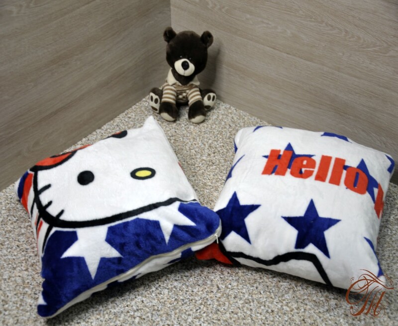 Наволочки декоративные Hello 40*40 на молнии