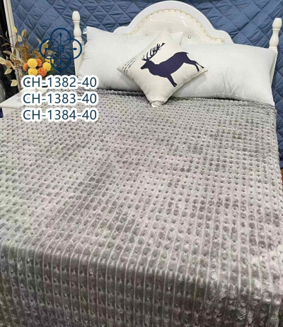 Плед-покривало із бамбукового волокна "Colorful Home" 200х220 Темно сірий