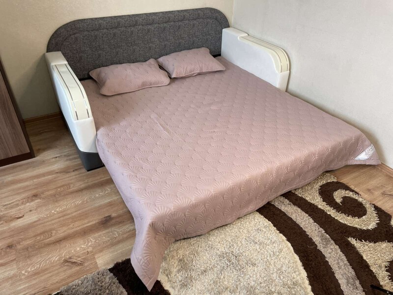 Стегане покривало мушля Colorful Home 210x230 см з наволочками №.002