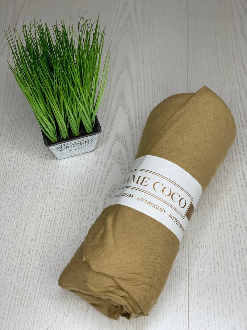 Трикотажне простирадло на резинці MADAME COCO 180х200+30 см №002