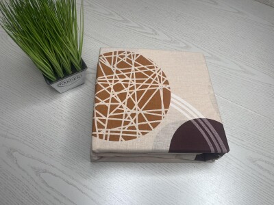 Простирадло на гумці з наволочками 160х200+20/наволочки 50х70 2 шт.№019