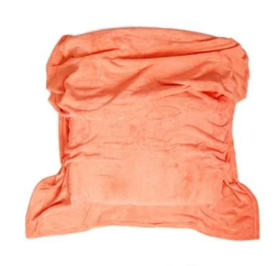 Мікрофібра однотонна ELWAY 150х210 полуторний "Персик"