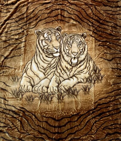 Плед покрівельний акриловий True Love Букет (150x200) "Солодка парочка"