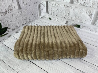 Покривало-плед Colorful Home - Шарпей "Гірчичний"