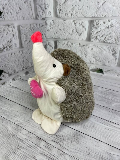 Плед - м'яка іграшка "Їжачок із бантом"