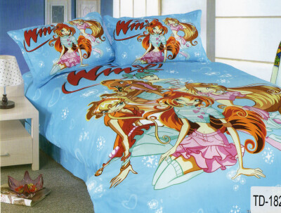 Комплект дитячої постільної білизни Elway №182 (Феї Вінкс)