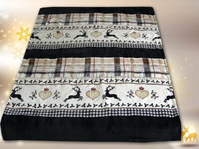 Плед із мікрофібри Elway "Олені"