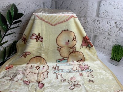 Плед дитячий ELWAY 110х140 (Курчата)