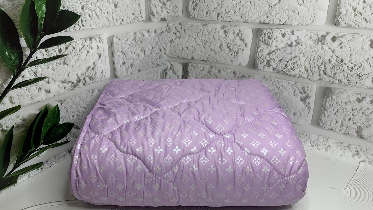 Одеяло Arda Лето, размер (200 х 215) цвет "Фиолетовый"