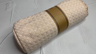 Покривало Вафельне "LA-RITA" розмір (220-240) "Пудра"